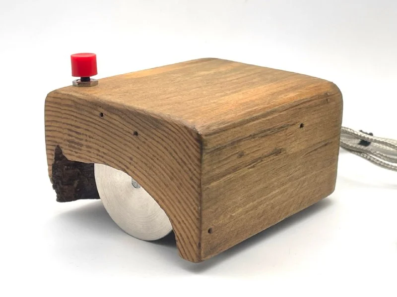 The Engelbart mouse prototype — photograph 1